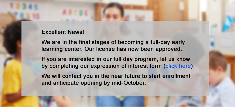 Expression of Interest - Let Us Know You're Interested. Spots Going Fast!